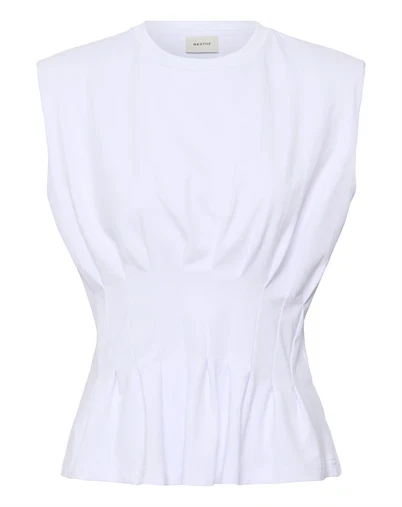 Gestuz - GZInez Top - Bright White 